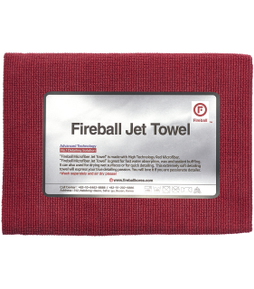 Fireball Jet Towel 42x60cm Red